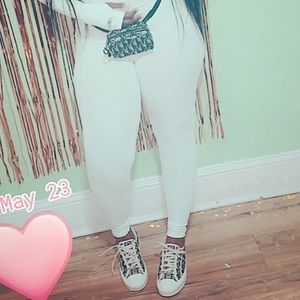 Christian Dior waist pouch blue and tan